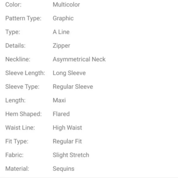 Multicolor,  Graphic Print,  Assymmetrical Neck,  Sequined Mermaid Gown - Picture 11 of 13